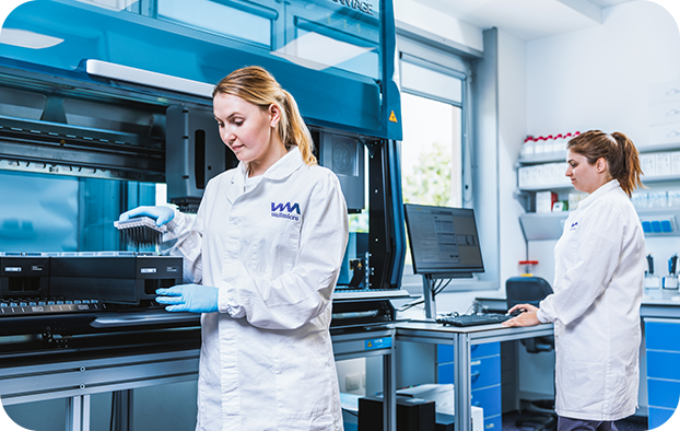 Professionisti nei laboratori Wellmicro®